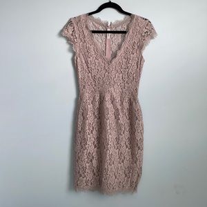 Babaton Tobias Mauve Dress Size 4